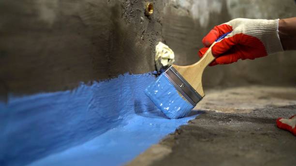 SJ Waterproofing Pros commercial waterproofing team near Oakton, VA